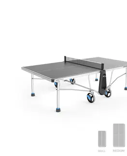 stolný tenis Outdoorový stôl na stolný tenis PPT 900.2 sivý