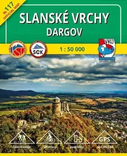 Turistika, skaly Slanské vrchy - Dargov TM 117 - 1:50 000, 3. vydanie