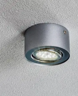 Bodové svetlá Briloner Stropné LED svietidlo Tube 7121-014 v striebornej