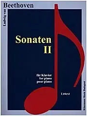 Hudba - noty, spevníky, príručky Beethoven Sonaten II - Ludwig van Beethoven