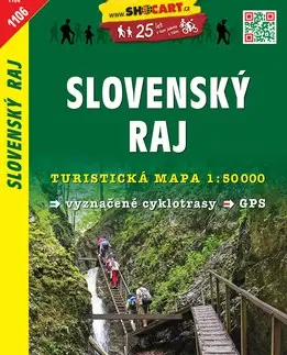 Turistika, skaly Slovenský raj 1:50 000