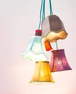 Závesné svietidlá KARE KARE Saloon Flowers 5 dizajnérska závesná lampa