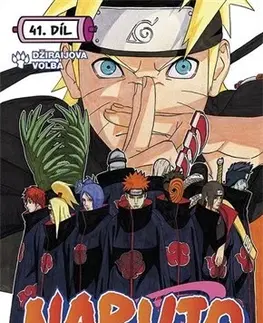 Manga Naruto 41: Džiraijova volba - Kišimoto Masaši,Kišimoto Masaši,Jan Horgoš