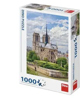 1000 dielikov Dino Toys Puzzle Katedrála Notre-Dame 1000 Dino