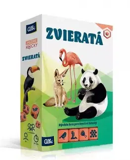 Vedomostné a edukatívne hry Hra Chytré kocky: Zvieratá