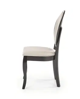 Jedálenské stoličky a kreslá Jedálenská stolička VELO Halmar Čierna