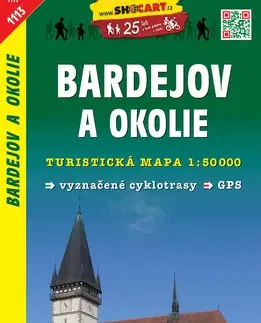 Turistika, skaly Bardejov a okolie - TM 1113 - 1:50 000
