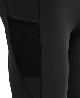 Pánske klasické nohavice Pánske kompresné nohavice dlhé Newline Core Tights Men čierna - S