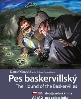 Zjednodušené čítanie Pes baskervillský A1/A2, 2. vydání - Dana Olšovská,Aleš Čuma