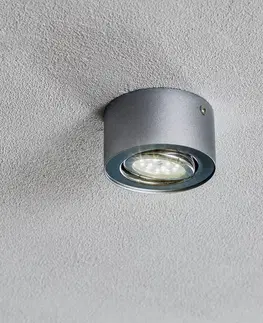 Bodové svetlá Briloner Stropné LED svietidlo Tube 7121-014 v striebornej