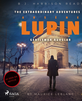 Beletria - ostatné Saga Egmont The Extraordinary Adventures of Arsene Lupin, Gentleman Burglar (EN)