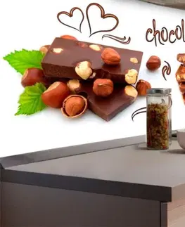 Tapety Samolepiaca fototapeta do kuchyne čokoláda