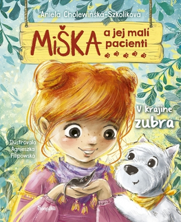 Rozprávky Miška a jej malí pacienti 13: V krajine zubra - Aniela Cholewinska - Szkolik