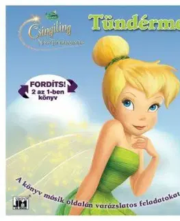 Pre dievčatá Disney Tündérek - Csingiling és a 2 az 1-ben könyv és foglakoztató