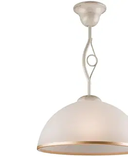 Svietidlá Brilagi Brilagi - LED Luster na tyči ANTICO 1xE27/60W/230V biela patina 