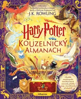 Fantasy, upíri Harry Potter: Kouzelnický almanach - Joanne K. Rowling,Kateřina Hajžmanová