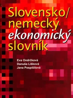 Slovníky Slovensko nemecký ekonomický slovník - Kolektív autorov