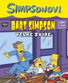 Komiksy Simpsonovi - Bart Simpson 1/2017 - Velké zvíře - Matt Groening