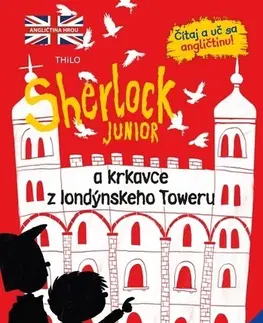 Dobrodružstvo, napätie, western Sherlock Junior 4: a krkavce z londýnskeho Toweru - Kolektív autorov,Branislav Kočan