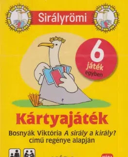 Príprava do školy, pracovné zošity Sirály Römi kártyajáték + rejtvényfüzet - Viktória Bosnyák