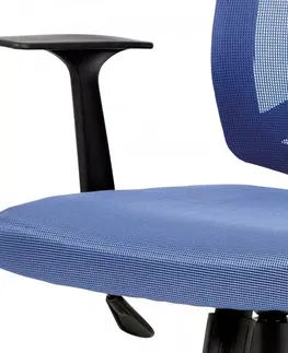 Kancelárske stoličky Kancelárska stolička KA-H102 Autronic Modrá
