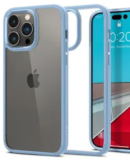 Puzdrá na mobilné telefóny Spigen Ultra Hybrid for Apple iPhone 14 Pro Max, sierra blue, vystavený, záruka 21 mesiacov ACS04820
