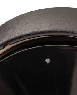 Stropné svietidlá s pohybovým senzorom Euluna Stropné svietidlo Nook čierna so snímačom