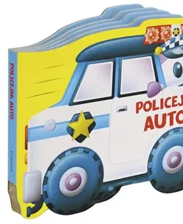 Leporelá, krabičky, puzzle knihy Policejní auto - Kolektív autorov,Paul Dronsfield