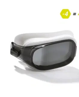 plávanie Korekčné sklá k plaveckým okuliarom Selfit veľkosť L -4 zahmlené