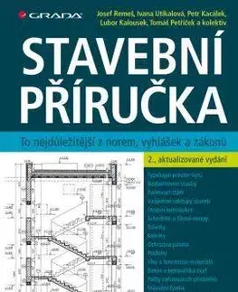 Stavba, rekonštrukcia Stavební příručka - 2. vydání - Kolektív autorov,Josef Remeš