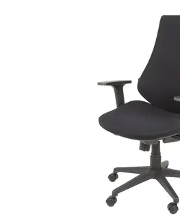 Kancelárske stoličky LuxD Dizajnová kancelárska stolička Vaschel čierna