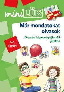 Príprava do školy, pracovné zošity Már mondatokat olvasok - LDI249 - Olvasási képességfejlesztő játékok - miniLÜK