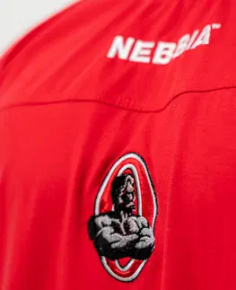 Pánske tričká Tričko s krátkym rukávom Nebbia Legendary 712 Red - XL