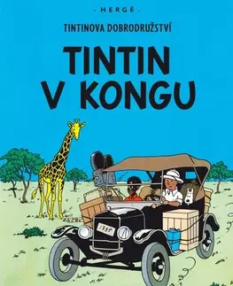 Komiksy Tintin 2: Tintin v Kongu - Herge,Kateřina Vinšová