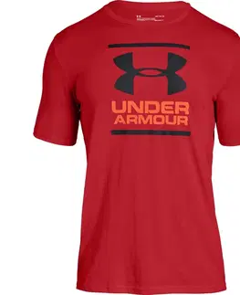 Pánske tričká Pánske tričko Under Armour GL Foundation SS T Thunder - M