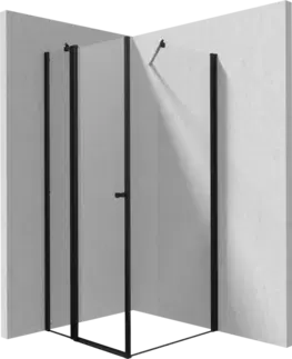 Sprchovacie kúty DEANTE/S - Sprchovací kút pevná stena 120, výklopné dvere 100 KTSUN43P+KTS_N32P KERRIA/0495