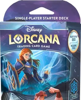 Rodinné hry Ravensburger Disney Lorcana: Ursula's Return - Starter Deck Sapphire & Steel (TCG Disney Lorcana Set 4)