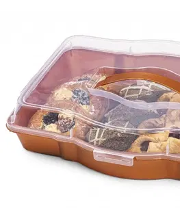 Skladovanie potravín Prenosný box na potraviny a torty