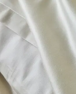 Bavlnené Jednofarebná saténová posteľná bielizeň