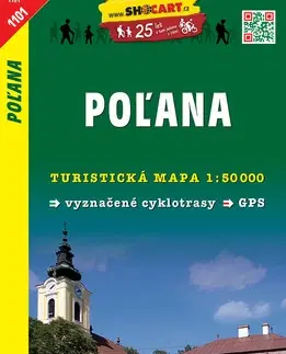 Turistika, skaly Poľana 1:50 000 TM 1101