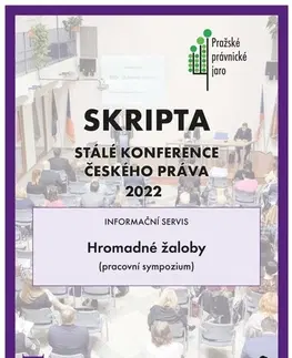 Právo ČR Skripta SKČP: Hromadné žaloby - Kolektív autorov