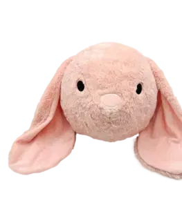Plyšové hračky LABEL-LABEL - Nástenná dekorácia králiček Rosa - Pink