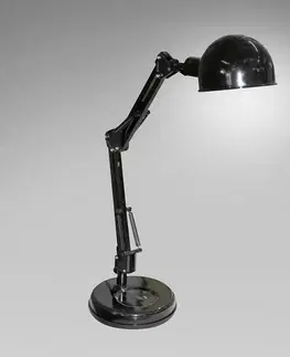 Moderné lampy do obývačky Stolná Lampa 2922 Čierna LB