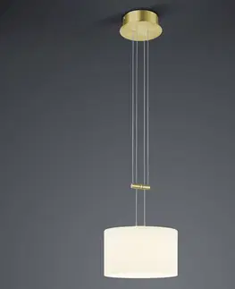 Závesné svietidlá BANKAMP BANKAMP Grazia závesná lampa 1-pl. 32cm mosadz
