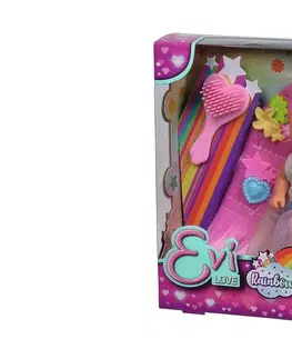 Hračky bábiky SIMBA - Bábika Evička Rainbow Princess