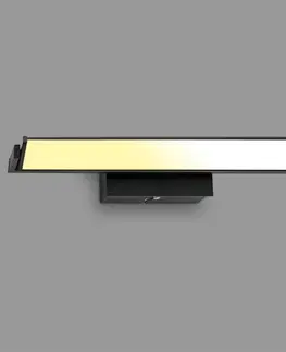Nástenné svietidlá Briloner Nástenné LED svetlo 3723 otočné CCT stmieva čierna