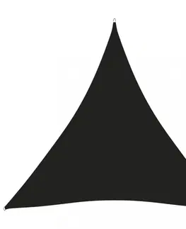 Stínící textilie Tieniaca plachta trojuholníková 5 x 5 x 5 m oxfordská látka Dekorhome Tehlová
