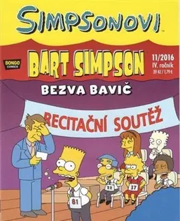Komiksy Bart Simpson 11/2016: Bezva bavič