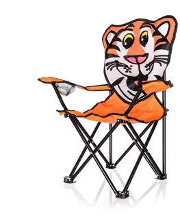 Záhradný nábytok Happy Green Detské skladacie kreslo Tiger, 