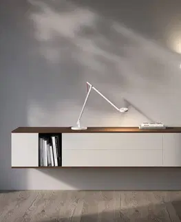 Stolové lampy na písací stôl Rotaliana Rotaliana String T1 stolná LED lampa biela, oranž.